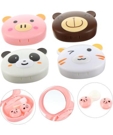 Partykindom 8-Pack Contact Lens Containers - Ophthalmic Care Set & Storage Box for Invisible Lens Holder - Buy Online on GoSupps.com