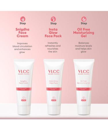 VLCC Facial Party Glow 60gm - Radiant Skin for Any Occasion | International Shipping - Buy Online on GoSupps.com