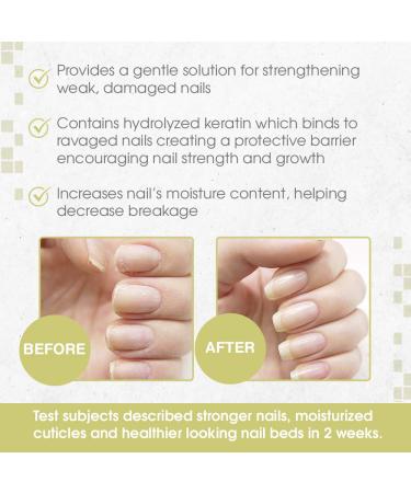 Nail Tek Nail Nutritionist Keratin Enriched Nail Treatment Oil 0.5 oz - Strengthens Weak Nails, Repairs Damage - 1-Pack - Buy Online on GoSupps.com