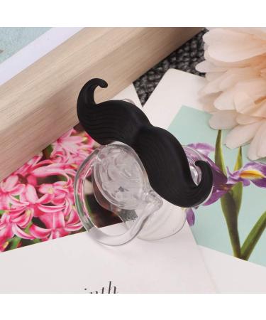 Silicone Baby Funny Pacifier with Cute Beard Design - Food Grade, Portable Teething Binky for Kids - Perfect Gift - Buy Online on GoSupps.com