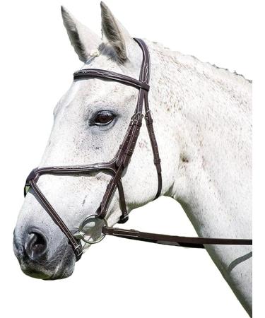 Shires Avignon Mexican Grackle Bridle - Full Size Oak | International Shipping Available - Buy Online on GoSupps.com