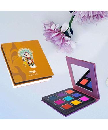 High Pigment Eyeshadow Palette - 9 Colors Matte & Shimmer with Highlighter | Professional Long-Lasting Waterproof Makeup for International Shipping - Buy Online on GoSupps.com