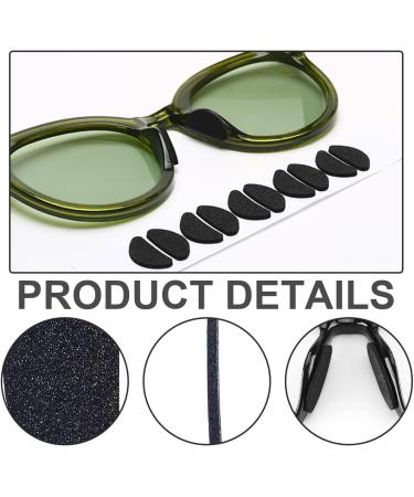 KXUSW Self-Adhesive Nose Pads for Glasses - 24 Pairs Soft Foam Anti-Slip Thin 1.5mm Black - Buy Online on GoSupps.com