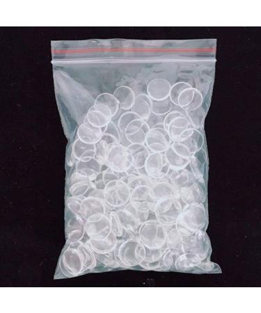 100 Pcs 25mm Clear Round Glass Dome Cabochons for Jewelry Making and DIY Crafts - Buy Online on GoSupps.com