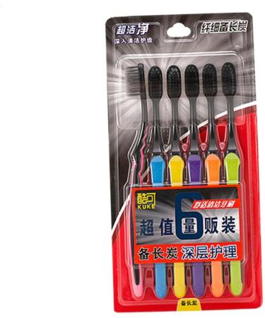 Ultechnovo Bamboo Toothbrush Set - Sustainable Oral Hygiene for Family | Eco-Friendly Slipproof Design for Effective Gum Care - Buy Online on GoSupps.com
