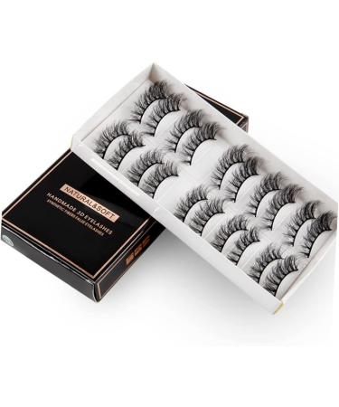 Beavorty 10 Pairs Fake eyelashes cosmetic drama lashes natural fluffy lashes carnival makeup supplies rapid blooming lashes eyelashes Thick Eyelash dense chemical fiber 3d extend - Buy Online on GoSupps.com
