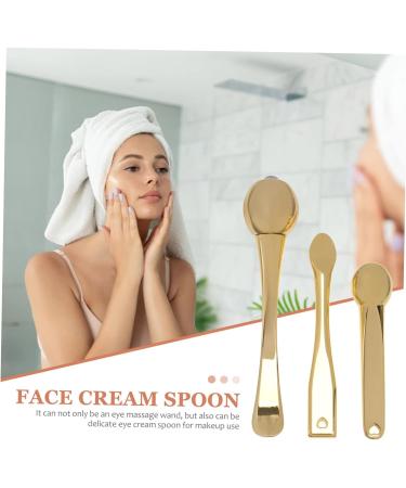 Healvian 9pi ces Outils De Massage Pour Yeux Zinc Alliage Spatule De Cr me Pour Yeux Visage Accessoire Cosm tique Pour liminer Les Rides s 7.5x1cmx3pcs Comme Indiqu x3pcs - Buy Online on GoSupps.com