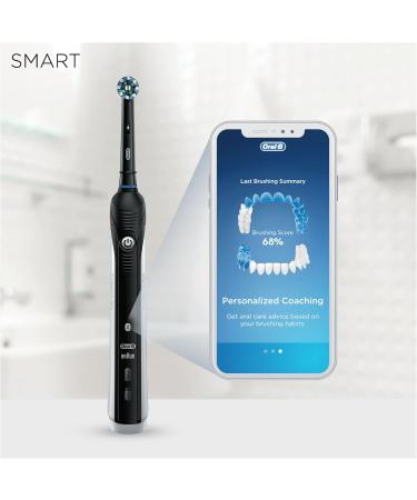 Buy Oral-B Smart 4 4000N CrossAction Electric Toothbrush - Black | Best International Shipping - Buy Online on GoSupps.com