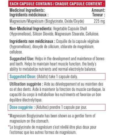 Progressive Magnesium with Bisglycinate 120 Vegetable Capsules - Buy Online on GoSupps.com