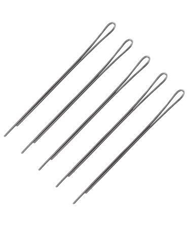 Alloy Flat Hair Needles | Black Reusable Hairpins for Quick Curls & No Damage | Easy Hair Shaping - International Shipping - Buy Online on GoSupps.com