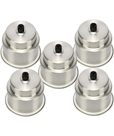 Stainless Steel Cup Drink Holder with Drain for Marine Boat RV Camper,Stainless Steel Boat Cup Holder,Pontoon Cup Holder Inserts(5 Pack) by Lucky Seven - Buy Online on GoSupps.com