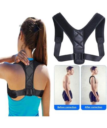 Brace Support Belt Adjustable Back Posture Corrector De Postura Brace Belt Spine Back Shoulder Lumbar Corset Posture Correction - Buy Online on GoSupps.com
