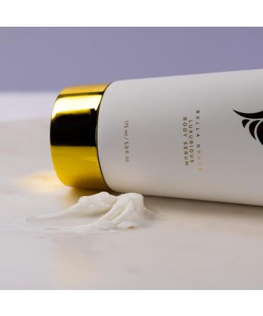 Buy Bella Grace Luxurious Anti-Aging Body Serum - Nourishing with Peptides & Shea Butter Hydrates & Supports Collagen 6 fl oz | International Shipping Available - Buy Online on GoSupps.com