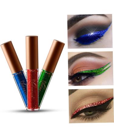 FRCOLOR Ladies Suits Shimmer Liquid Eyeliner Metallic Eyeliner Eye Shadow Pearlescent Diamond Miss 1 count (Pack of 1) As Shown - Buy Online on GoSupps.com