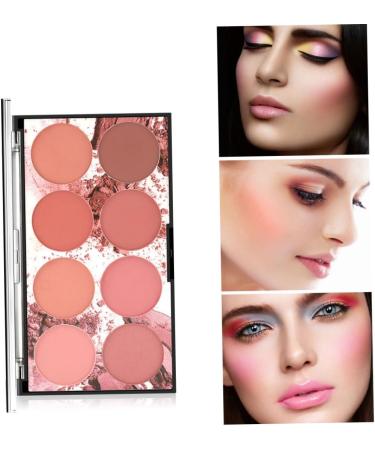 Blush Palette Makeup Blush Cream Palette Face Powder Blusher with 8 Blush 42G - Buy Online on GoSupps.com