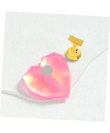 Amosfun 4sets Nail Practice Holder Nail Art Display Holder Training Finger Practice Display Stand Magnetic Nail Tip Holder Crystal Display Stand Beauty Nail Stand Resin Lotus - Buy Online on GoSupps.com