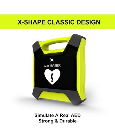 AED Trainer XFT Professional AED Training Kit CPR Training Equipment Training Device Automatic External Defibrillator Simulator for First Aid Trainee Beginner(XFT-120G) - Buy Online on GoSupps.com