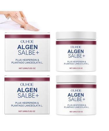 Lot de 2 pommades algues actives contre les varicosit s pommade aux algues pour jambes d'araign es cr me d'algues vainqueur du test contre les varicosit s soin rafra chissement et relaxation des rouge