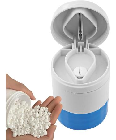 Coupe Comprim - 3 En 1 Pilulier Portable Broyeur Pulv risateur Et Coupe-pilule Pour Petites Pilules | Pilulier De Voyage Portable Avec Coupe-pilule | Multifonction Broyeur De Pilules Pour Vitamines Blue - Buy Online on GoSupps.com
