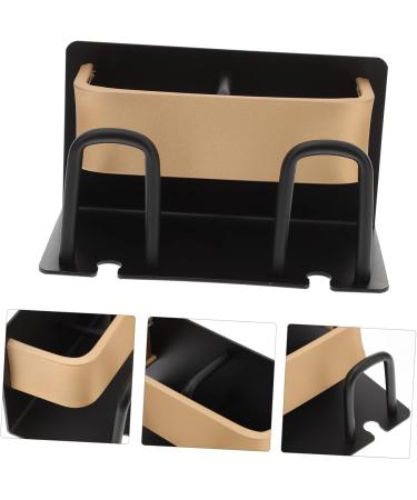 Buy Cabilock 3-Piece Aluminum Bathroom Organizer Set - Toothbrush Toothpaste Razor Holder - Self-Adhesive Wall Mount for Vanity & Shower - Buy Online on GoSupps.com