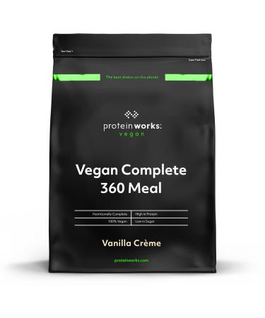360 Vegan Complete Meal | Vanilla Cream | Nutritionally balanced | 100% vegan | Quick and affordable meal | THE PROTEIN WORKS | 1kg