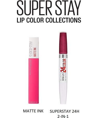 Maybelline Superstay Matte Ink Lipstick - 15 Lover 5ml - Buy Online on GoSupps.com