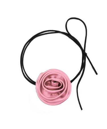 Oralgo's statement necklace with a unique charm tender handmade flower-neck band elegant flower-decorated choker necklace rose