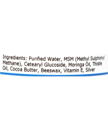 Argentum Plus Silver-MSM Mollu-Skin Barrier Cream 60ml - Non-Fragranced - Buy Online on GoSupps.com