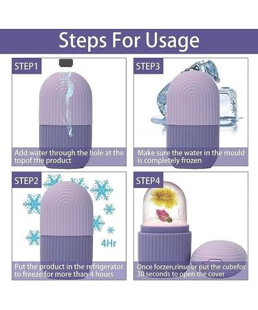 B&B Bunny & Berry Facial Ice Roller | Silicone Skin Massager for Glowing & Tightened Skin | Cold Therapy for Brightening | International Shipping Available - Buy Online on GoSupps.com