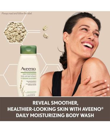 Aveeno Tone and Texture Daily Renewing Lotion Fragrance-Free Dry Skin & Keratosis Pilaris & Daily Moisturizing Body Wash with Pump Colloidal Oatmeal Women's Men's - Sensitive Skin Moisturizer + Body Wash 975 mL - Buy Online on GoSupps.com