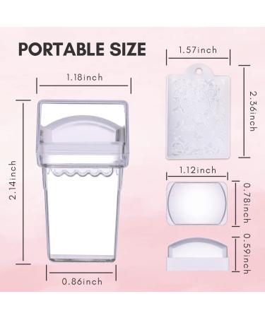 Makartt 12pcs Nail Stamper Kit with Silicone Heads and Scrapers - DIY Nail Art Tools - Buy Online on GoSupps.com