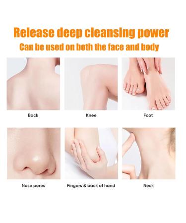 Facial Exfoliating Gel Orange Enzyme Hydrating Facial Scrub Deep Cleansing Moisturizing Facial Exfoliator Orange D Moisturizing Cleansing and Rejuvenating - Buy Online on GoSupps.com