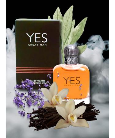 Yes Great Man EAU DE TOILETTE 3.4 Fl. Oz. Aromatic Fougere fragrance for men. - Buy Online on GoSupps.com