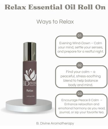 B. Divine Aromatherapy Essential Oil Roll-On Set Sleepytime Relax Head Ease Blends 0.34 fl oz Each - Buy Online on GoSupps.com