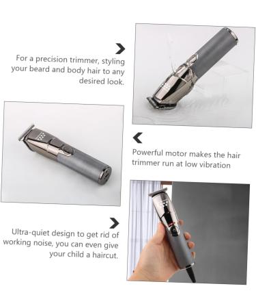 Ipetboom 1 Set Hair Clipper Electric Fader Household Stainless Steel - Buy Online on GoSupps.com
