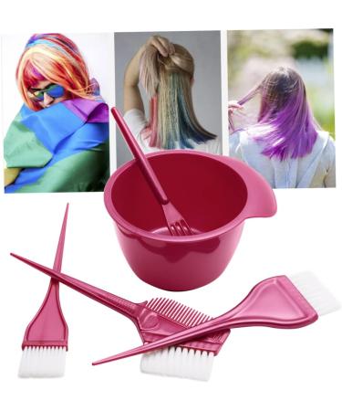 Beavorty 1 Set hairdressing tool Hair Coloring hair dye applicator tint color mixing bowl hair dye bowl hair tint brush Color Tint Hair Dye Cream Stirrer mixer household abs - Buy Online on GoSupps.com