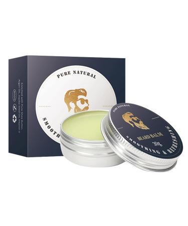 Fowybe Bartcreme-Balsam |Beard cream calms beard itches |Smooth promote growth lubrication beard growth products for men beard moisture cream with natural formula