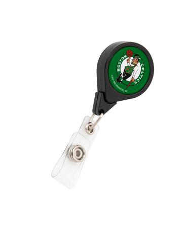 Boston Celtics NBA Team Retractable Badge Holder Ticket Clip Reel ID