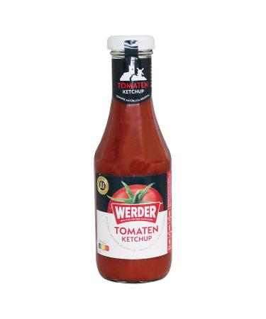 Werder Tomato Ketchup 450ml (Pack of 6) - Fruity Flavor | International Shipping Available - Buy Online on GoSupps.com
