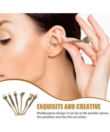 Abaodam 5pcs Vintage Ear Spoons - Antique Earwax Remover Tools - Buy Online on GoSupps.com
