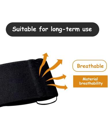 Adjustable Cardio Belt (70-105 cm) for Bluetooth & Ant+ Sensors - Compatible with Garmin Wahoo Polar Bryton - High-Quality Nylon & Spandex - Buy Online on GoSupps.com