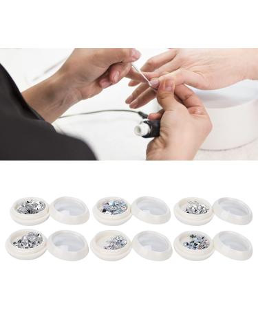 Nail Decoration Rhinestones Nail Art Making Dotting Crystal Decals 6 Boxes Nail Glitter Glass Stones Nail Art Rhinestone Manicure Craft Decor Nail Art Supplies - Buy Online on GoSupps.com