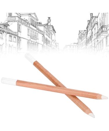 Professional White Coal Sketch Pencils - 2PC Set for Artists | Premium Drawing Supplies & Stationery - Buy Online on GoSupps.com