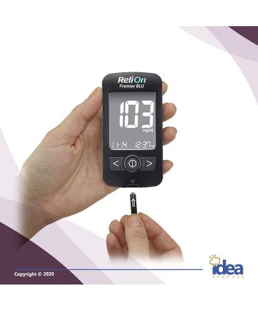 Relion Premier Blood Glucose Test Strips 50ct (2 Pack) Bundle + Exclusive Diabetes Care Guide - 3 Items - Buy Online on GoSupps.com