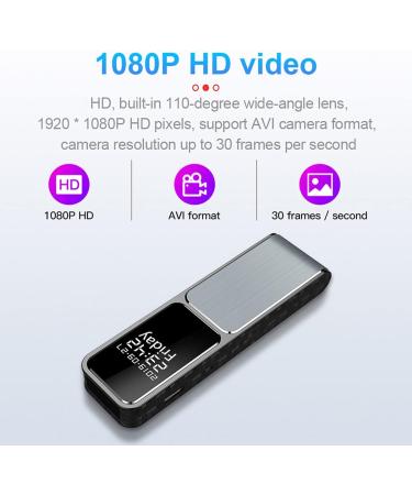 100 Meters Distance Stereo Vocice Recorder HD 1080P Noise Reduction Video Recorder Intelligent Control Recording OTG Phone Connection () - Buy Online on GoSupps.com