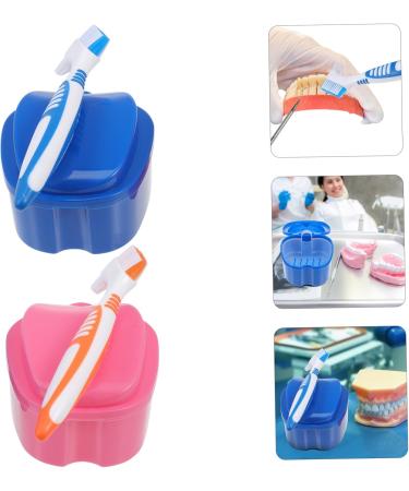 Shop Lurrose Baby Toothbrush Set & Storage Box | Travel-Friendly Prosthesis Case | Soft Fur Women s Suitcase Organizer (8.5x8.5x7cm) - International Shipping Available - Buy Online on GoSupps.com