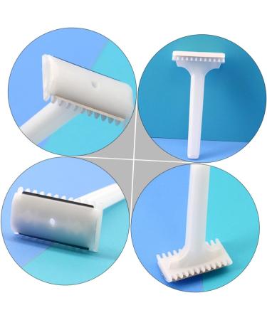 Frcolor 25pcs Disposable Skin Knife Razor - Wet/Dry Hair Remover & Double-Sided Body Hair Cutter Tool for Men - Efficient Leather Shaving Sweeper - Buy Online on GoSupps.com