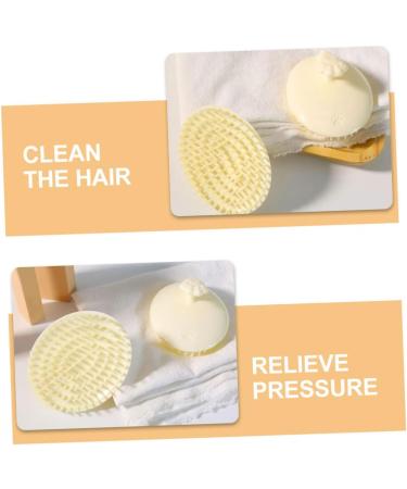 Kombiiuda Shampoo Massage Comb - Dog Shampoo Brush & Scalp Massager | Plastic Shower Brush for Hair Care & Body Scrubbing - Buy Online on GoSupps.com