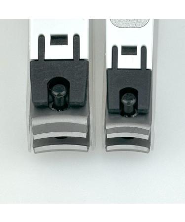 Kai Nail Clippers Set White with Emery Board - Made in Japan | For Men, Women, and Seniors | Fingernail Toenail Thick Nail | Small/Medium Size (001 W S/M Set) - Buy Online on GoSupps.com