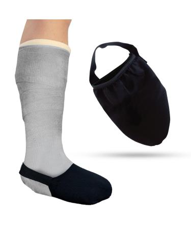 Cast Sock Toe Cover Cast Toe Cover Cast Sock Over Cast Leg Cast Sock Toe Protector Anti-Slip Cast Sock Cover Protect Cast Walking Aids Boot Plaster Cover Sock for Cast Keep Toes Warm Clean Protected